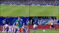 Cantadón de Joan García: la pierde fuera del área y el Oviedo marca un golazo con la portería vacía