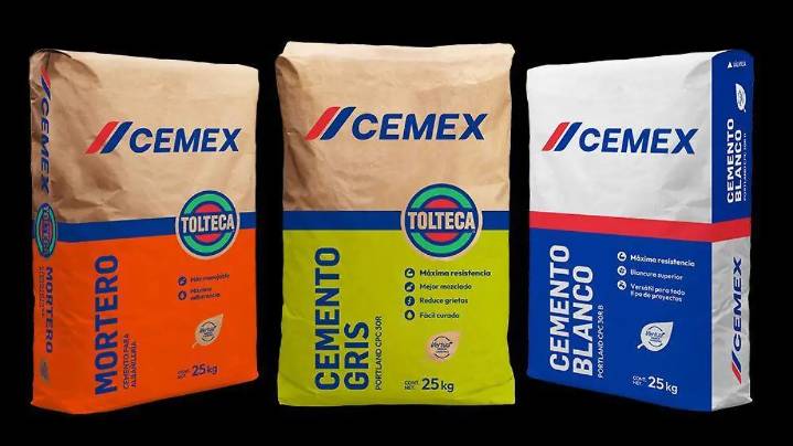 Cemex se renueva y estrena imagen en sus sacos de cemento