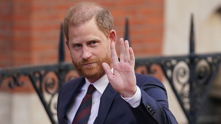 Harry wants to put 'trials and tribulations' behind him in first UK visit in months 