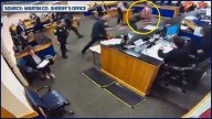 VIDEO: Florida courtroom erupts in chaos after man allegedly attacks, spits at judge