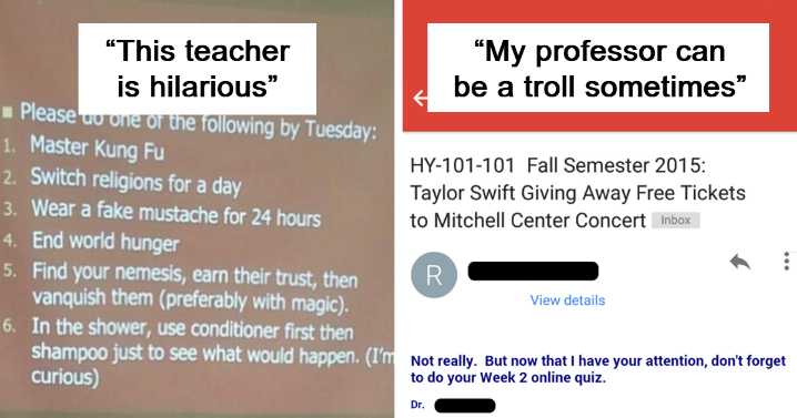 44 Hilarious Teachers Who Might Make You Want To Go Back To School