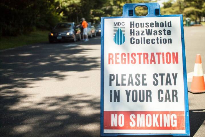 MDC Holding Hazardous Waste Collection In West Hartford On Sunday