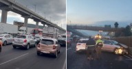 Accidente en autopista México - Puebla provoca tráfico intenso en salida de CDMX