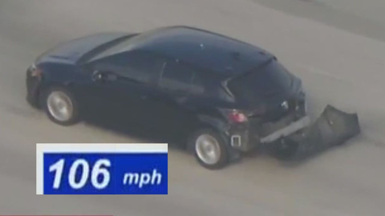 LIVE: Police chase underway involving possible murder suspect in Los Angeles