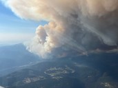 BC Wildfire Service says civilian drone hit firefighting plane