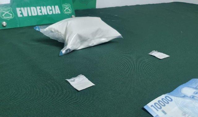 Detenida por portar más de medio kilo de ketamina