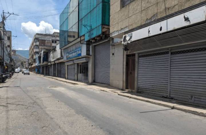 Cámara de Comercio de Táchira advierte que 90% del comercio está paralizado