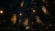 Hallazgo sorprendente: la luz provoca que las aves de las ciudades canten 50 minutos más al día