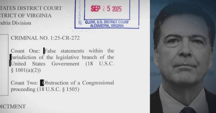  Following Comey indictment, Trump suggests more political prosecutions could be coming