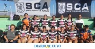 El rugby femenino crece en Alfiles: con folletos, buscan jugadoras hasta en las escuelas secundarias