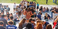 Liberty University students pray for slain activist Charlie Kirk, scheduled to appear there in October