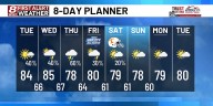 Off and on rain or storms most of the week