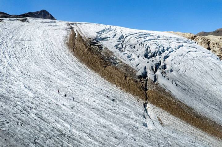 Switzerland’s Gries Glacier melting at an alarming pace