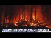 Labor Mountain Fire continues to grow in WA