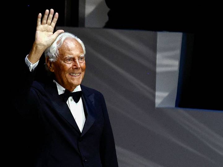 Murió el diseñador italiano Giorgio Armani a los 91 años