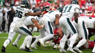 Jordan Mailata on chatter Eagles won due to tush push