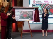 Invita Sheinbaum a comprar 'cachito' para el sorteo del 15 de septiembre