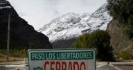 Anuncian cierre del Paso Los Libertadores por inestabilidad climática en la cordillera