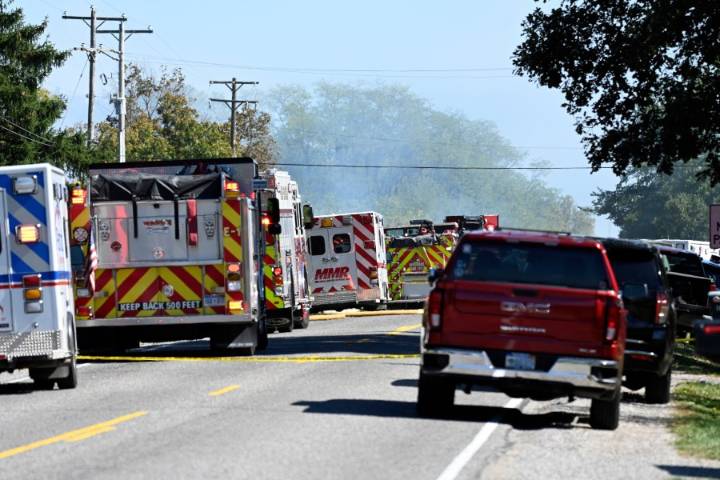 1 person dead and 9 injured in a shooting and fire at a Michigan church, police say