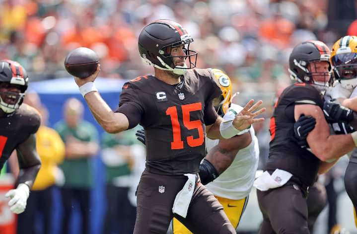 Joe Flacco on win over the Packers, Quinshon Judkins, Andre Szmyt’s game winner, and more: Transcript