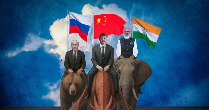 Xi, Putin y Modi: El Dragón, el Oso y el Elefante sacan sus garras