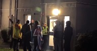 Two men charged with hate crime after asylum seeker protest at Aberdeen student flats
