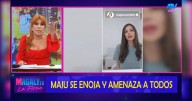 Magaly Medina desafía a Maju Mantilla a demostrar que no le habría sido infiel a Gustavo Salcedo: “No sé cómo tiene la cara de amenazar”