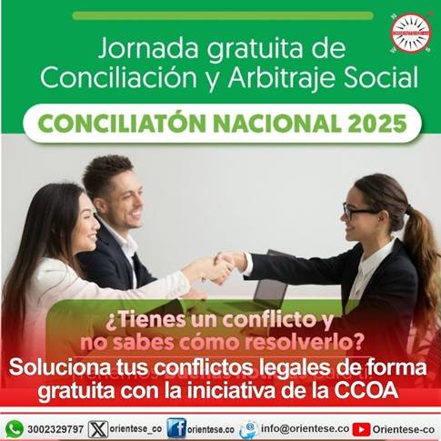 Soluciona tus conflictos legales de forma gratuita con la iniciativa de la CCOA