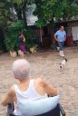 ADULTA MAYOR RESCATADA POR SUS VECINOS AL INCENDIARSE SU CASA