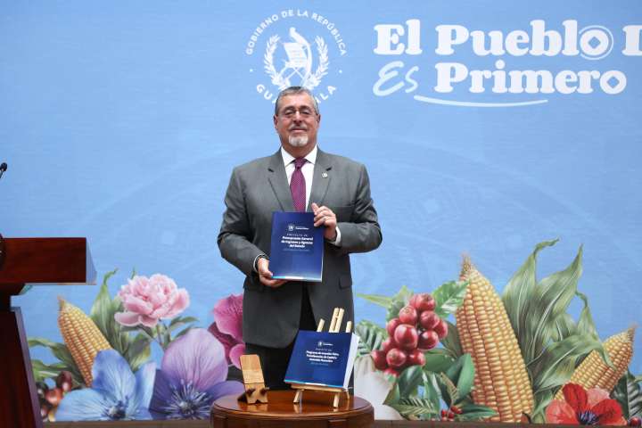 El Gobierno de Guatemala presenta el presupuesto para 2026 con un incremento del 5,8 %