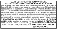 Edicto 2do. aviso Eladio Rentería Mosquera