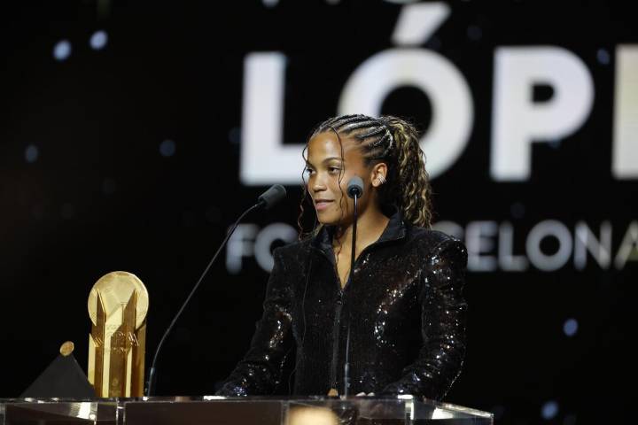Vicky López, galardonada con el Trofeo Kopa