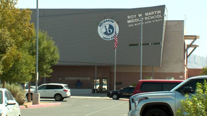 Juvenile detained after reports of armed person at Roy Martin Middle School in Las Vegas
