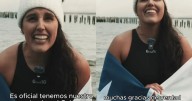 Bárbara Hernández logra su cuarto Récord Guinness: Nadó casi 4 km en aguas bajo cero en Puerto Natales