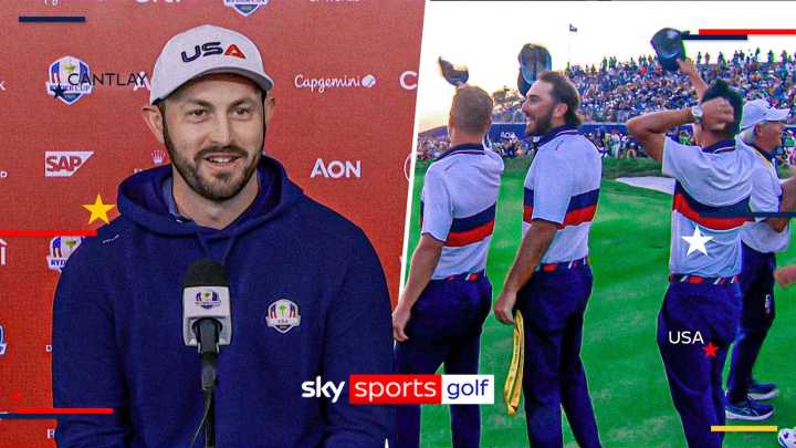 Ryder Cup: Patrick Cantlay laughs off cap controversy 