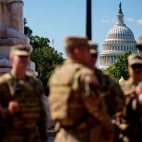 Trash, mulch and security: All jobs for troops in Washington