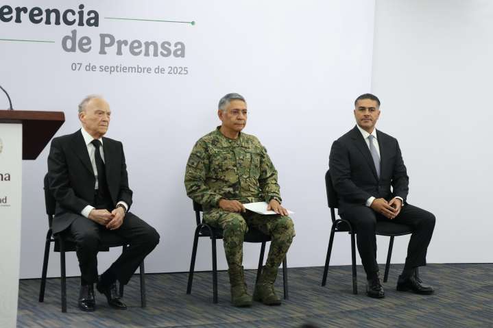 Versión estenográfica del mensaje ofrecido por el secretario de Seguridad y Protección Ciudadana, Omar García Harfuch, durante la conferencia de prensa
