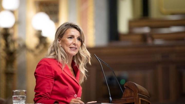 La vicepresidenta española pidió la exclusión de Israel de eventos deportivos