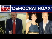 President Trump calls Epstein case 'a Democrat hoax'