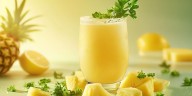 Cómo preparar un jugo de piña con proteína para ganar masa muscular y volverse más fuerte