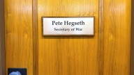 Hegseth installs ‘Secretary of War’ nameplate outside office