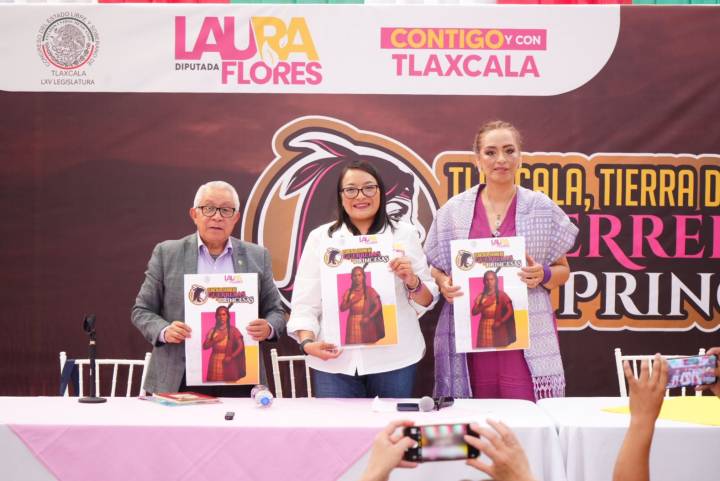 Presentan gira cultural y educativa “Tlaxcala, tierra de guerreras y princesas” en el Congreso del estado