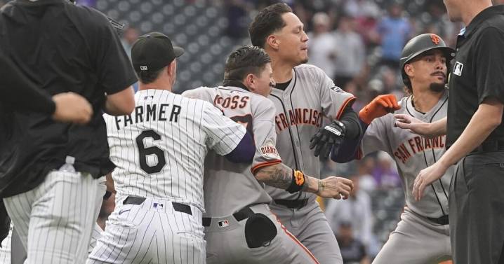 Freeland, Chapman, Adames ejected after Devers hits 30th home run in Giants' 7