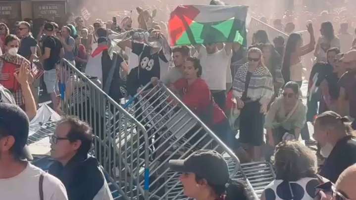 Cancelada la última etapa de la Vuelta a España por protestas propalestinas en Madrid