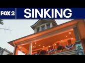 Detroit homeowner hopes to save historic house from sinking into the ground