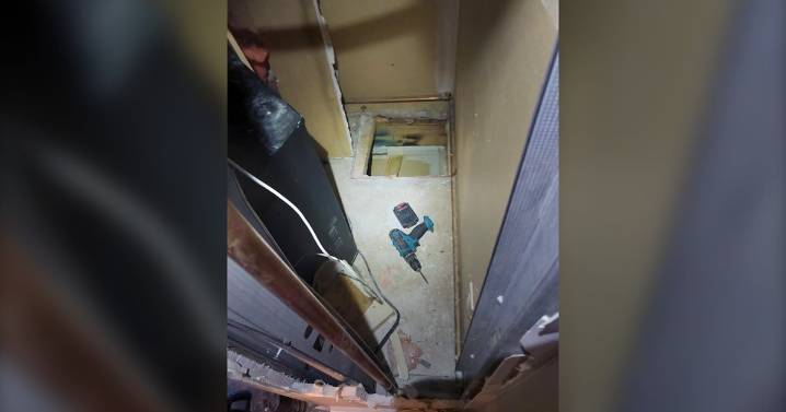 Calgary apartment tunnel lands man with break