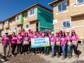 Affordable housing built in Habitat for Humanity's Women Build event
