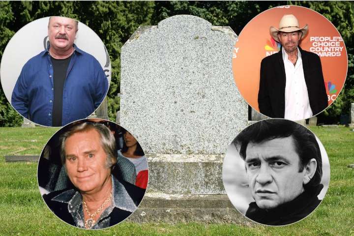 See the Gravesites of 26 Country Legends