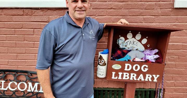'Going to the dogs': First Little Free Dog Library finds success in Shepherdstown