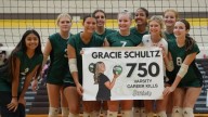 Mendon, Centreville volleyball players reach milestones